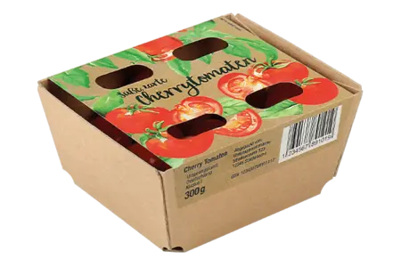 Kartonschale für Cherrytomaten