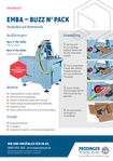 Emba Buzz `n Pack EMBA Buzz n’ Pack: Effizientes Verpackungssystem mit Tray & Folie für Logistik und E-Commerce. Sicherer Produktschutz, weniger Verpackungsmüll. B2B geeignet