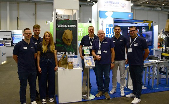 Das Messeteam von PRODINGER auf der EMPACK 2026 in Hamburg