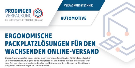 PDF-Vorschau der Erfolgsgeschichte zur Prozessoptimierung durch eine ergonomische Packplatzlösung