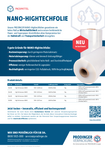 NANO Hightechfolie: dünn, stark, extra glatt, 280–400 % dehnbar, spart Material, sicher für Paletten, effizient, nachhaltig und 100 % recyclingfähig