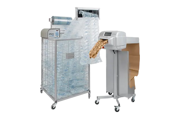 Verpackungstechnik für Füll- und Polstermaterial