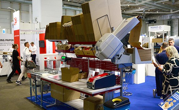 Messestand von PRODINGER auf der EMPACK 2026 in Hamburg