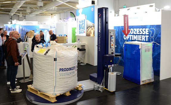 Messestand von PRODINGER auf der SOLIDS 2026 in Dortmund
