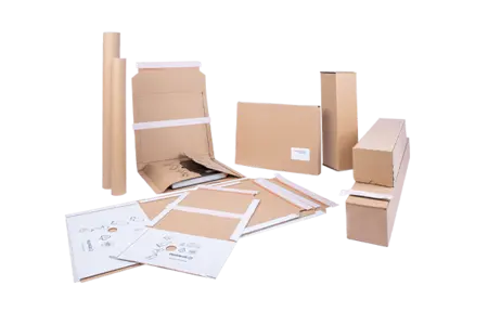 Verpackungen für Bücher, Versandrohre