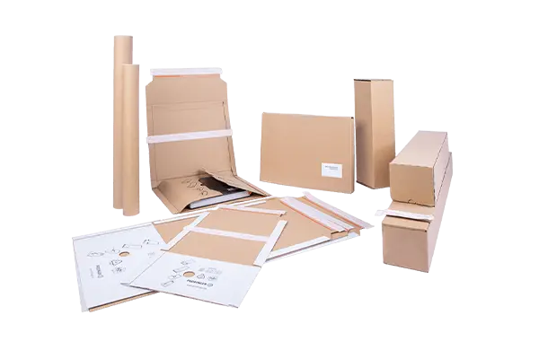 Verpackungen für Bücher, Versandrohre