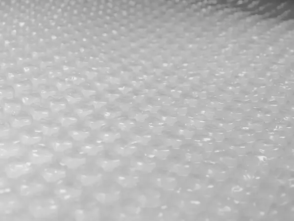 Nahaufnahme von eine Luftpolsterfolie