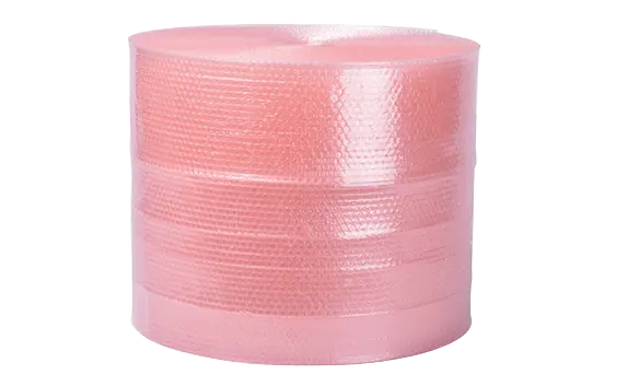 Spezielle Luftpolsterfolie mit erweiterter Schutz.