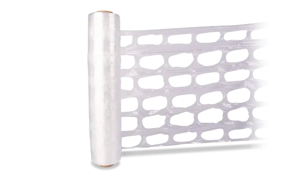 Gelochte Stretchfolie