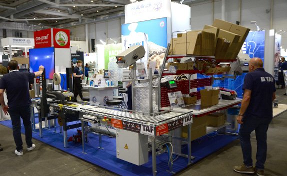 Messestand von PRODINGER auf der EMPACK 2026 in Hamburg