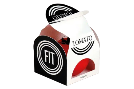 Faltschachtel/Singlepack für Tomaten