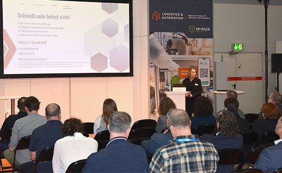 Vortrag von Claudia Schuh von PRODINGER auf der EMPACK 2026 in Dortmund