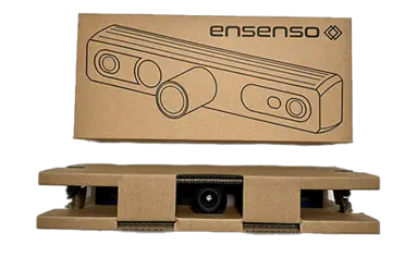 Wellpapp-Verpackungen für 3D Kameras