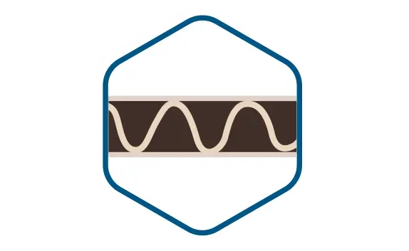 Icon eines 1-welligen Kartons