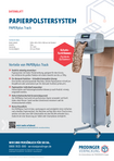Storopack PAPERplus Track PAPERplus Track Papierpolstersystem: schnell, materialsparend, individuell einstellbar. Nachhaltige Versandpolster für Pakete bis 50 kg, Touchscreen-Steuerung.