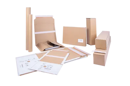 Verpackungen für Bücher, Versandrohre