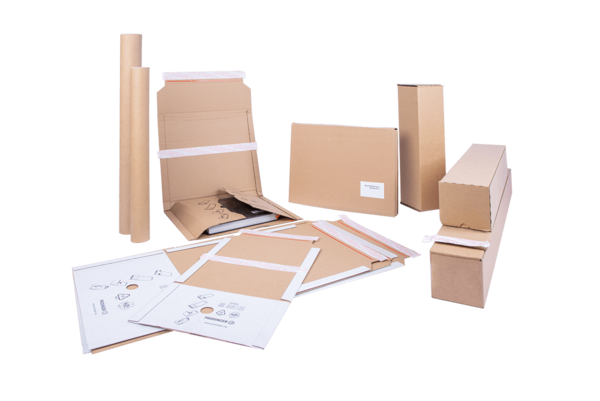 Verpackungen für Bücher, Versandrohre