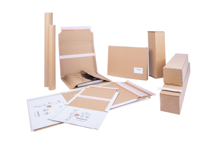 Verpackungen für Bücher, Versandrohre