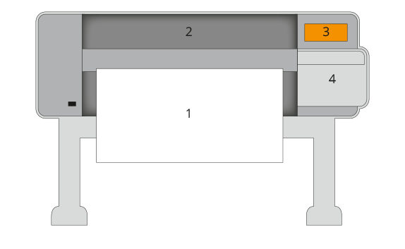 Illustration von Digitaldruck